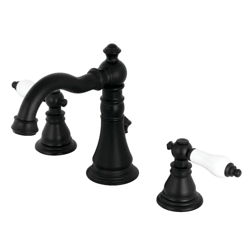 Fauceture FSC1970APL American Patriot Widespread Bathroom Faucet, Matte Black Special Offer