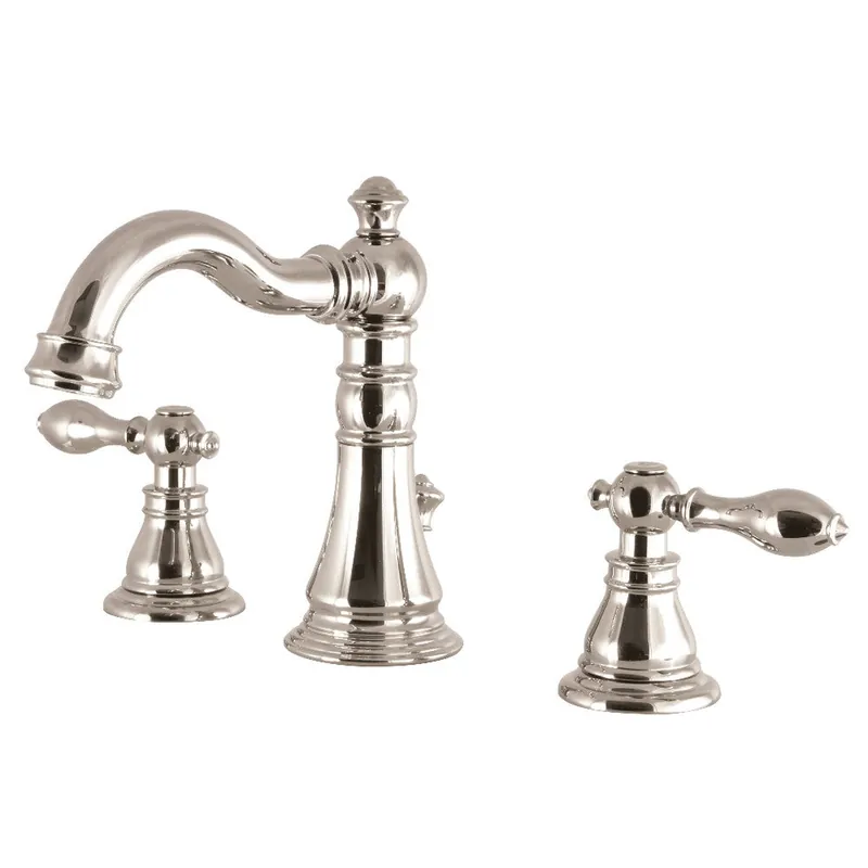 Best Seller Fauceture FSC1979ACL American Classic Widespread Bathroom Faucet, Polished Nickel