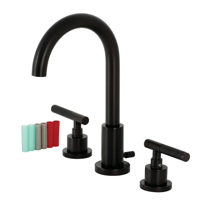Fauceture FSC8925CKL Kaiser Widespread Bathroom Faucet with Brass Pop-Up, Oil Rubbed Bronze Mega Sale