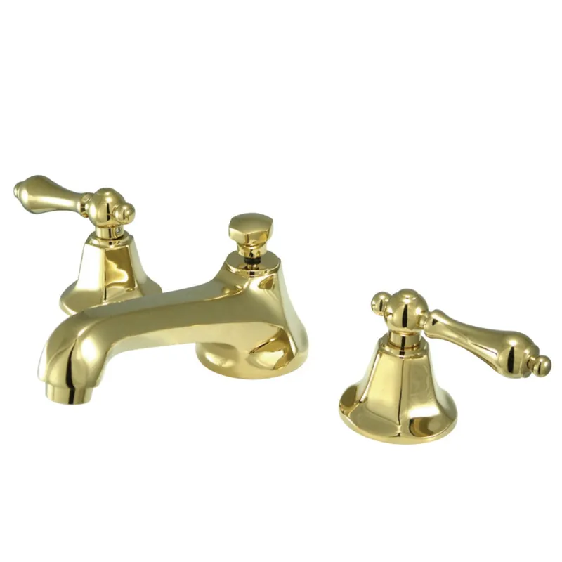 Kingston Brass KS4462AL 8 in. Widespread Bathroom Faucet, Polished Brass While Supplies Last