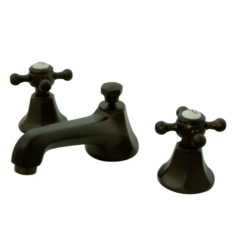 Warranty Included Kingston Brass KS4465BX 8 in. Widespread Bathroom Faucet, Oil Rubbed Bronze