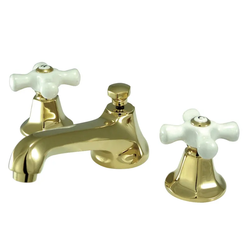 Limited Time Kingston Brass KS4462PX 8 in. Widespread Bathroom Faucet, Polished Brass