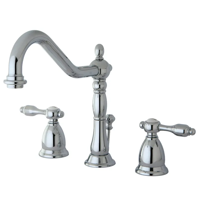 Kingston Brass KS1991TAL 8 in. Widespread Bathroom Faucet, Polished Chrome Clearance