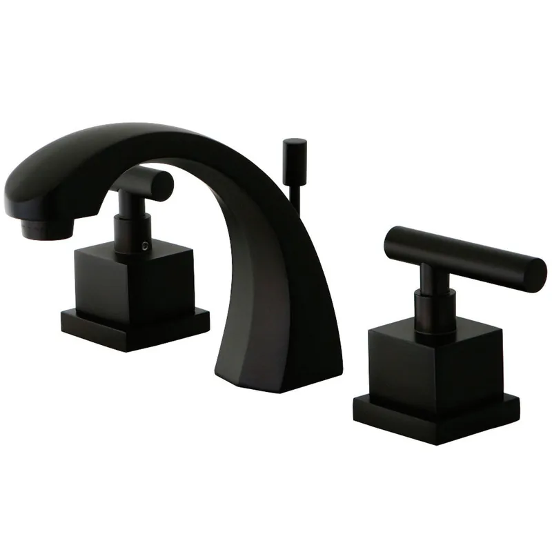 Holiday Sale Kingston Brass KS4985CQL 8 in. Widespread Bathroom Faucet, Oil Rubbed Bronze