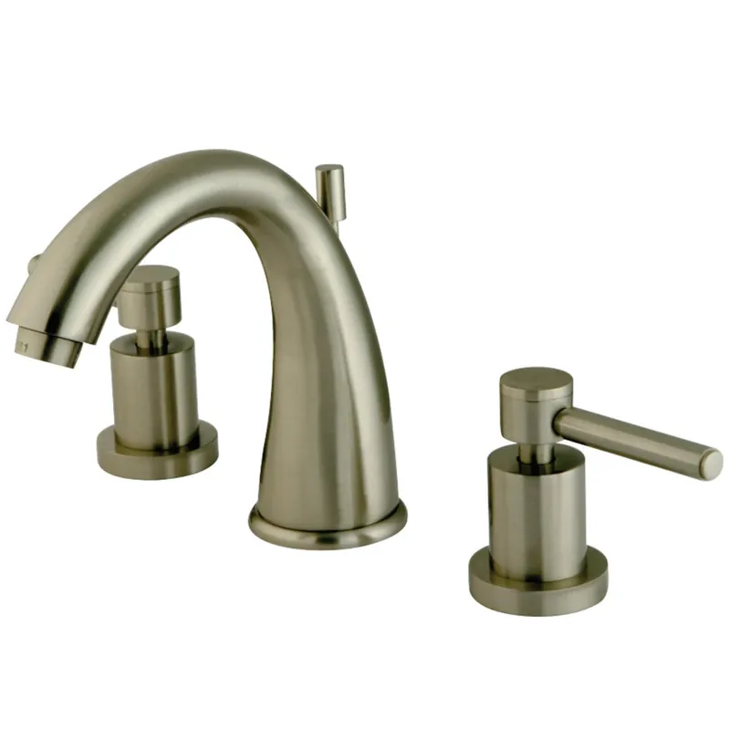 Fan Favorite Kingston Brass KS2968DL 8 in. Widespread Bathroom Faucet, Brushed Nickel