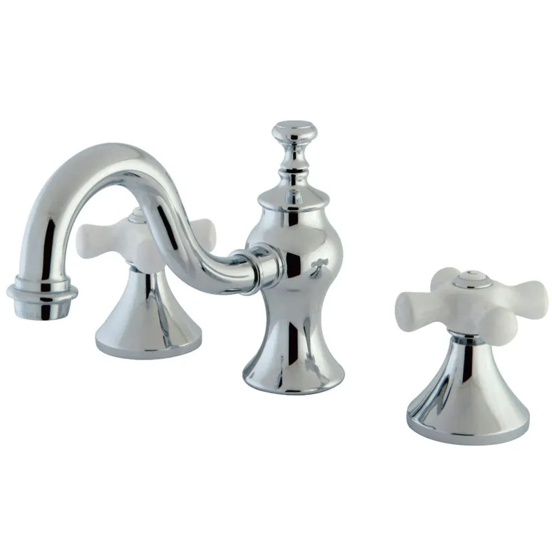 Kingston Brass KC7161PX 8 in. Widespread Bathroom Faucet, Polished Chrome Sale