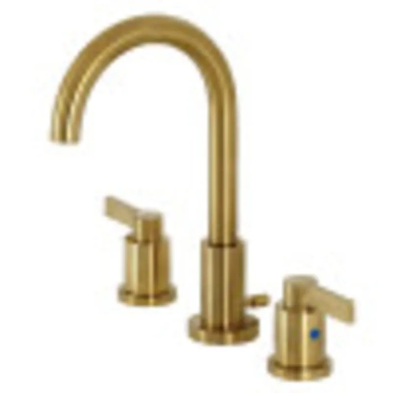 Fauceture FSC8923NDL NuvoFusion Widespread Bathroom Faucet, Brushed Brass Limited Time