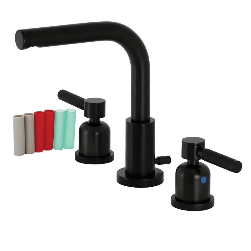 Fan Favorite Fauceture FSC8950DKL 8 in. Widespread Bathroom Faucet, Matte Black