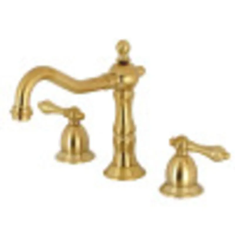 Price Drop Kingston Brass KS1977AL 8 in. Widespread Bathroom Faucet, Brushed Brass