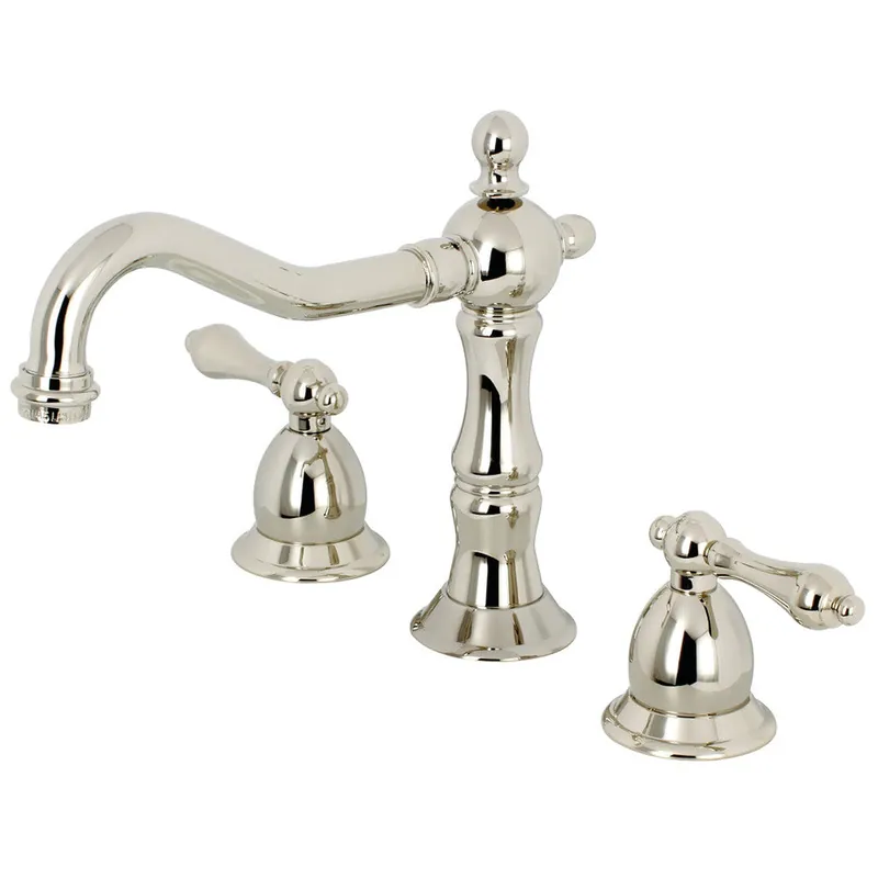Kingston Brass KS1976AL 8 in. Widespread Bathroom Faucet, Polished Nickel Trusted Brand
