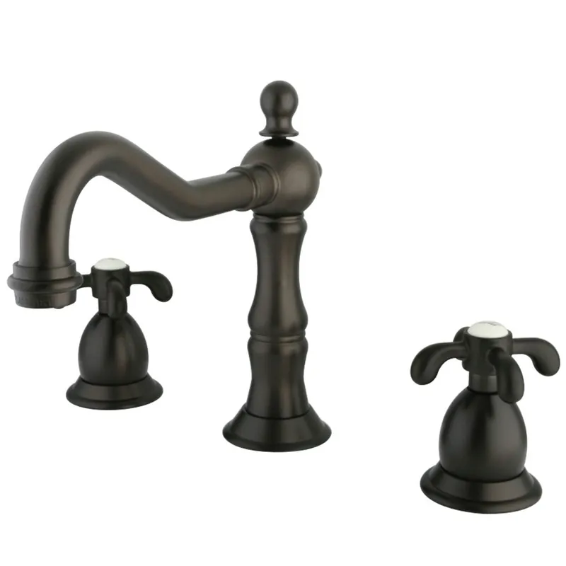 Trending Kingston Brass KS1975TX 8 in. Widespread Bathroom Faucet, Oil Rubbed Bronze