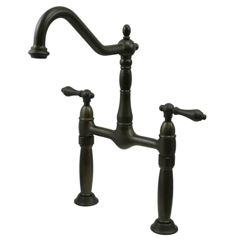 Best Choice Kingston Brass KS1075AL Vessel Sink Faucet, Oil Rubbed Bronze
