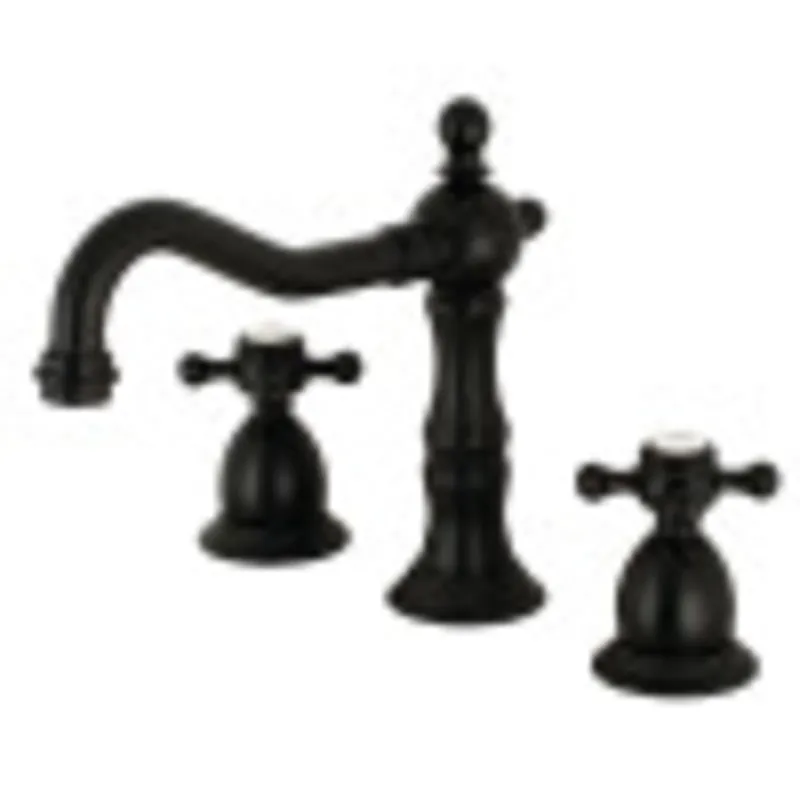 Kingston Brass KS1970BX 8 in. Widespread Bathroom Faucet, Matte Black Order Now