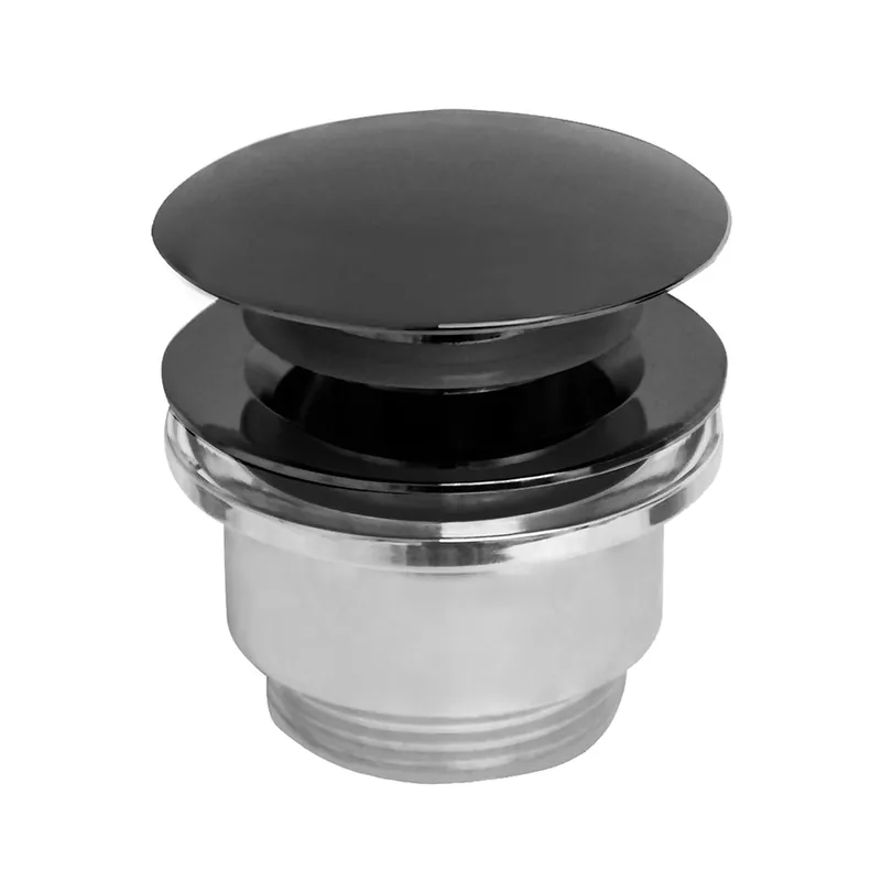 Order Now Whitehaus Waterhaus WHNPLD07-MBLK Noah Plus Pop-Up Mechanical Drain