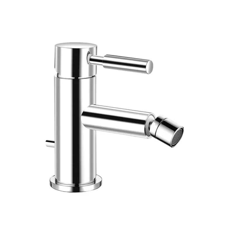 Flusso Faucets Serie 100 5" Single-Hole Chrome Solid Brass Bidet Faucet With Drain Bulk Order