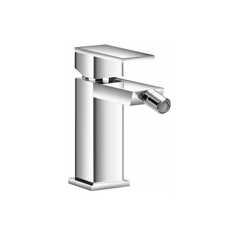 Flusso Faucets Serie 160 6" Single-Hole Brushed Nickel PVD Solid Brass Bidet Faucet With Drain Money Back Guarantee