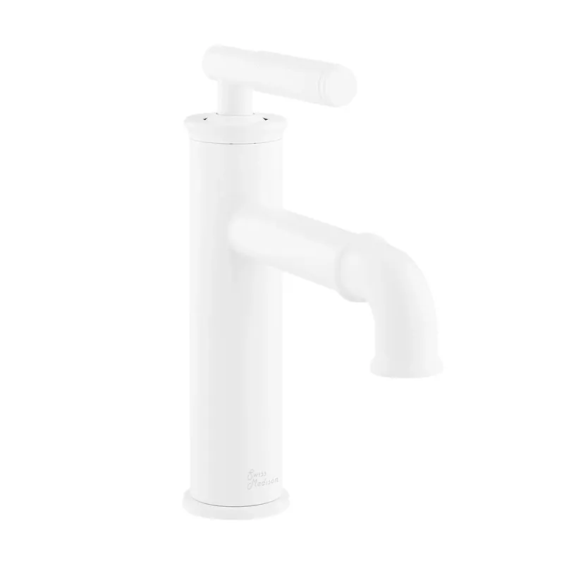 Swiss Madison Avallon 8" Single-Handle Matte White Bathroom Faucet With 1.2 GPM Flow Rate Order Now