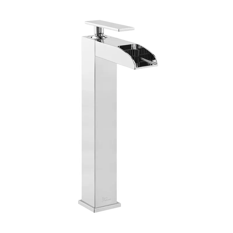 Must Have Swiss Madison Concorde 13" Single-Handle Chrome Waterfall Bathroom Faucet With 1.2 GPM Flow Rate