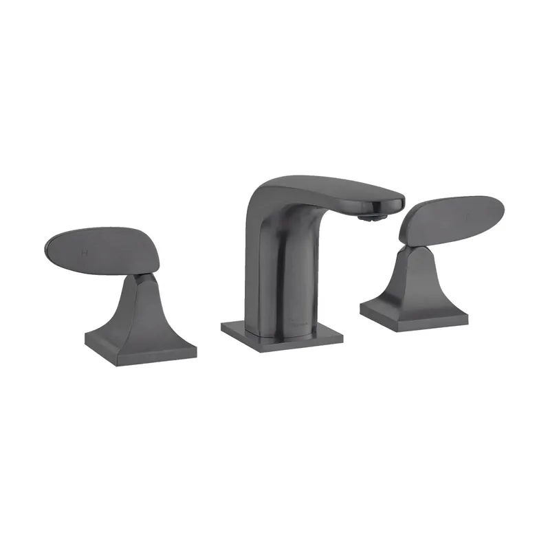 Swiss Madison Château 8" Gunmetal Gray Widespread Bathroom Faucet With Flow Rate of 1.2 GPM Fan Favorite