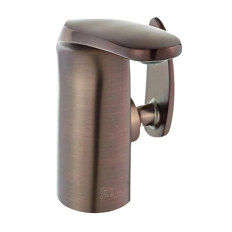 Fast Shipping Swiss Madison Château 7" Oil Rubbed Bronze Single Hole Bathroom Faucet With Flow Rate of 1.2 GPM