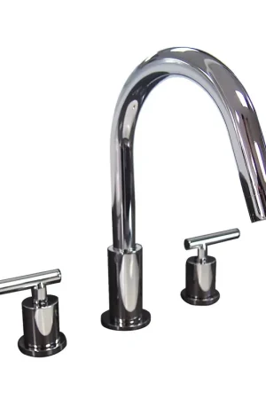 Ratel 8" 3-Hole Chrome Widespread Bathroom Sink Faucet Factory Price