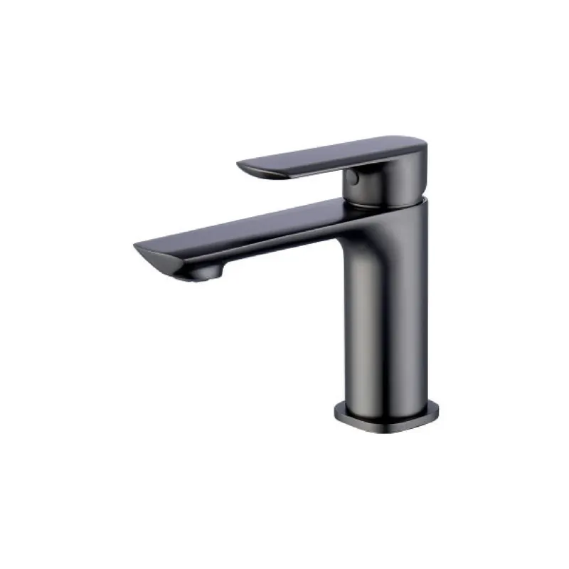 Ratel 6" Single-Hole Gun Metal Black Contemporary Bathroom Sink Faucet Popular
