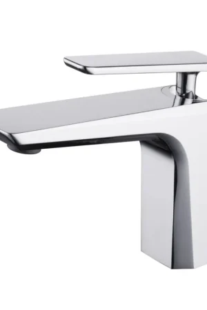 Ratel 6" Single-Hole Brushed Nickel Modern Bathroom Sink Faucet Big Sale