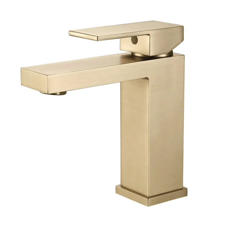 Ratel 7" Single-Hole Brushed Gold Bathroom Sink Faucet Mega Sale