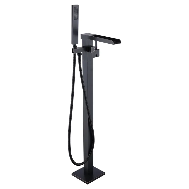ANZZI Union Series 2-Handle Oil Rubbed Bronze Clawfoot Tub Faucet With Euro-Grip Handheld Sprayer Big Sale
