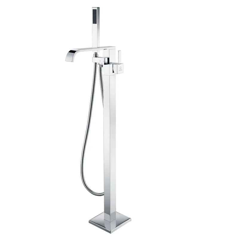 Direct From Factory ANZZI Angel Series 2-Handle Polished Chrome Clawfoot Tub Faucet With Euro-Grip Handheld Sprayer