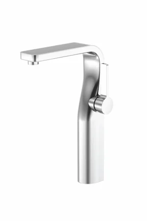 Wholesale Flusso Faucets Serie 260 11" Single-Hole Polished Nickel PVD Deck-Mounted Vessel Bathroom Sink Faucet