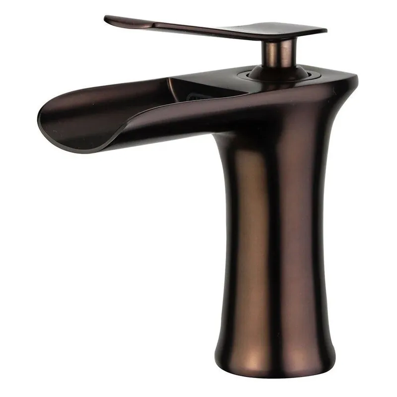 Mega Sale Bellaterra Home Logrono 7" Single-Hole and Single Handle Oil Rubbed Bronze Bathroom Faucet With Overflow Drain