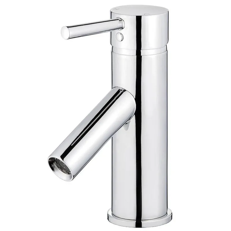 Cheap Bellaterra Home Malaga 7" Single-Hole and Single Handle Polished Chrome Bathroom Faucet