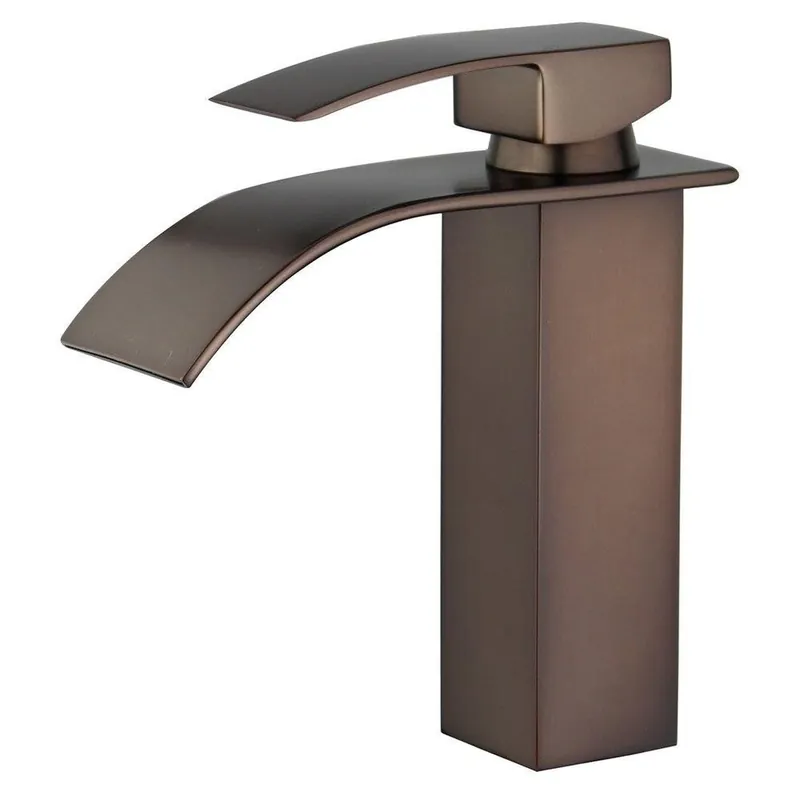 Handmade Bellaterra Home Santiago 7" Single-Hole and Single Handle Oil Rubbed Bronze Bathroom Faucet