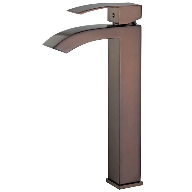 Bellaterra Home Palma 12" Single-Hole and Single Handle Oil Rubbed Bronze Bathroom Faucet Direct From Factory