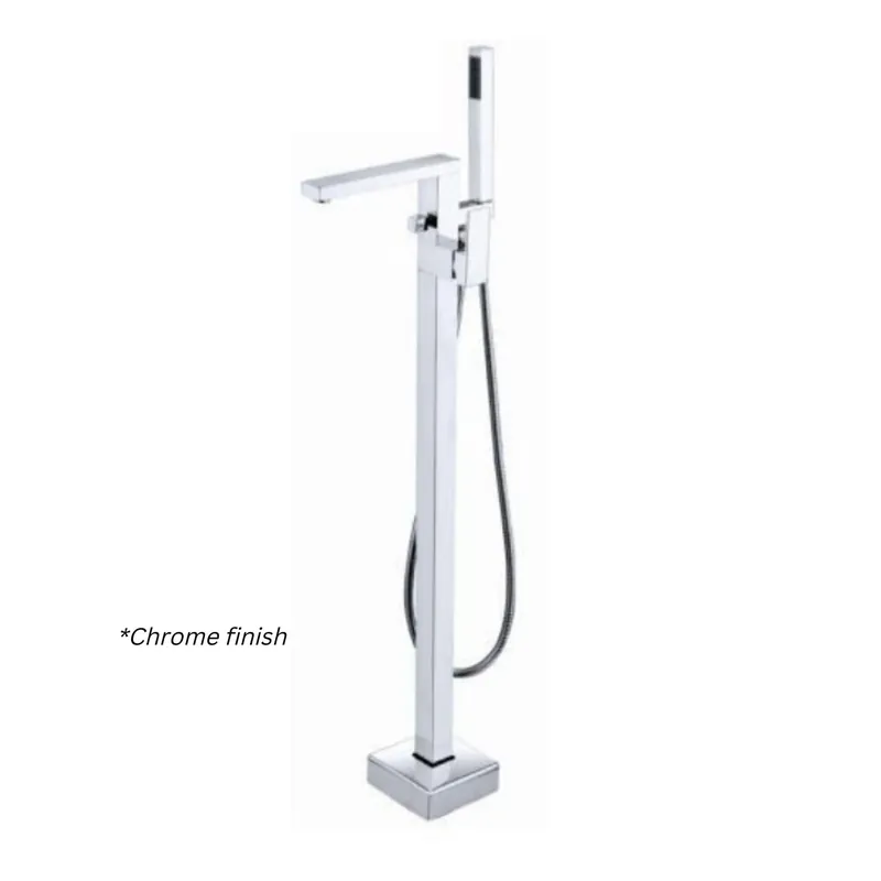 Price Cut Duko FC320004 Freestanding Bathtub Faucet in Matte Black Finish