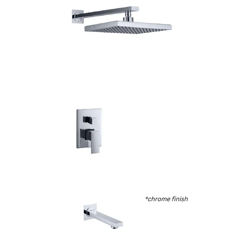 Duko Bathroom Brushed Nickel Shower Faucet Set One Day Deal