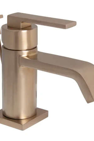 Final Sale Speakman Lura 1.2 GPM Single Platform Lever Handle Brushed Bronze Faucet
