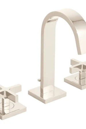 Instant Buy Speakman Lura 7" 1.2 GPM Cross Handle Polished Nickel Widespread Faucet
