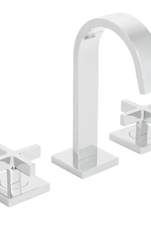Genuine Speakman Lura 7" 1.2 GPM Cross Handle Polished Chrome Widespread Faucet