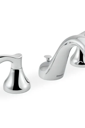 Shop Now Speakman Chelsea 1.2 GPM Dual Lever Handle Polished Chrome Widespread Faucet