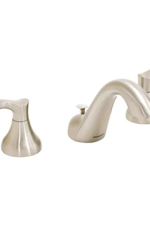 In Demand Speakman Chelsea 1.2 GPM Dual Lever Handle Brushed Nickel Widespread Faucet