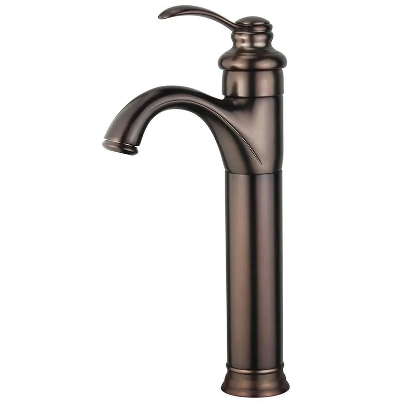 Bellaterra Home Madrid 12" Single-Hole and Single Handle Oil Rubbed Bronze Bathroom Faucet Trending