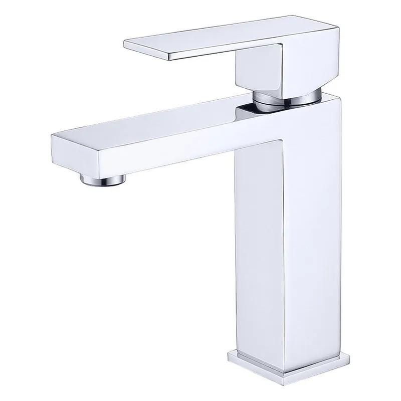 Moreno Nelli 7" x 8" Single Hole Chrome Rigid Spout Faucet Handmade