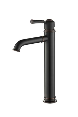 KIBI Victorian Single Handle Oil Rubbed Bronze Solid Brass Bathroom Vanity Vessel Sink Faucet Warranty Included