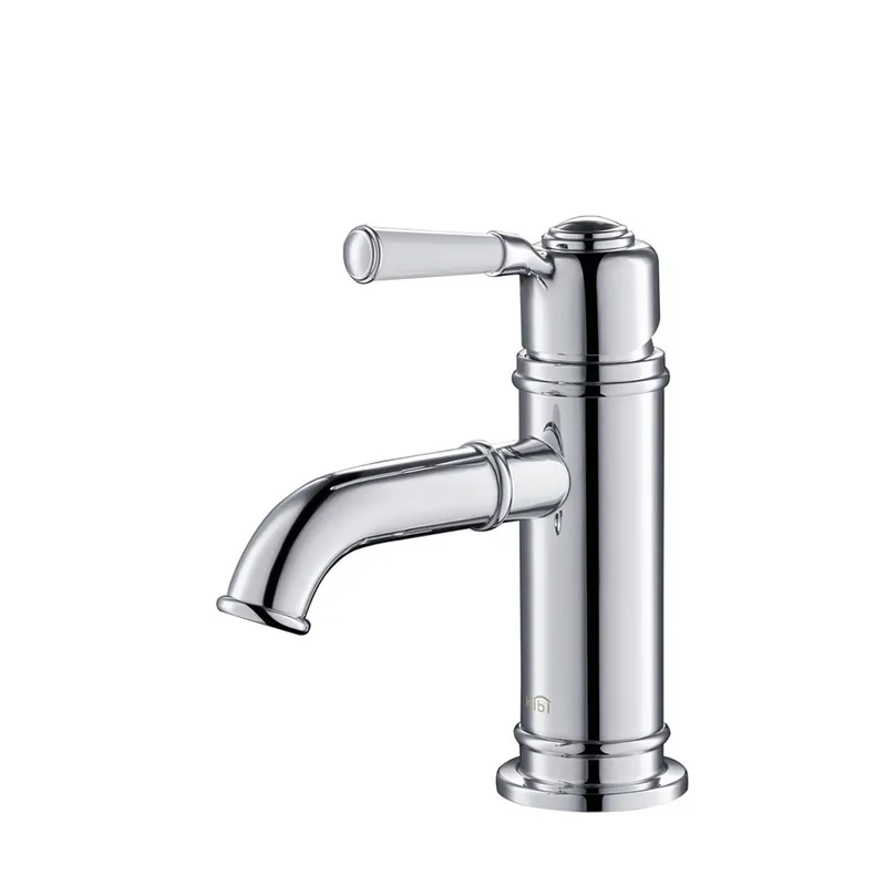 KIBI Victorian Single Handle Chrome Solid Brass Bathroom Vanity Sink Faucet Bargain