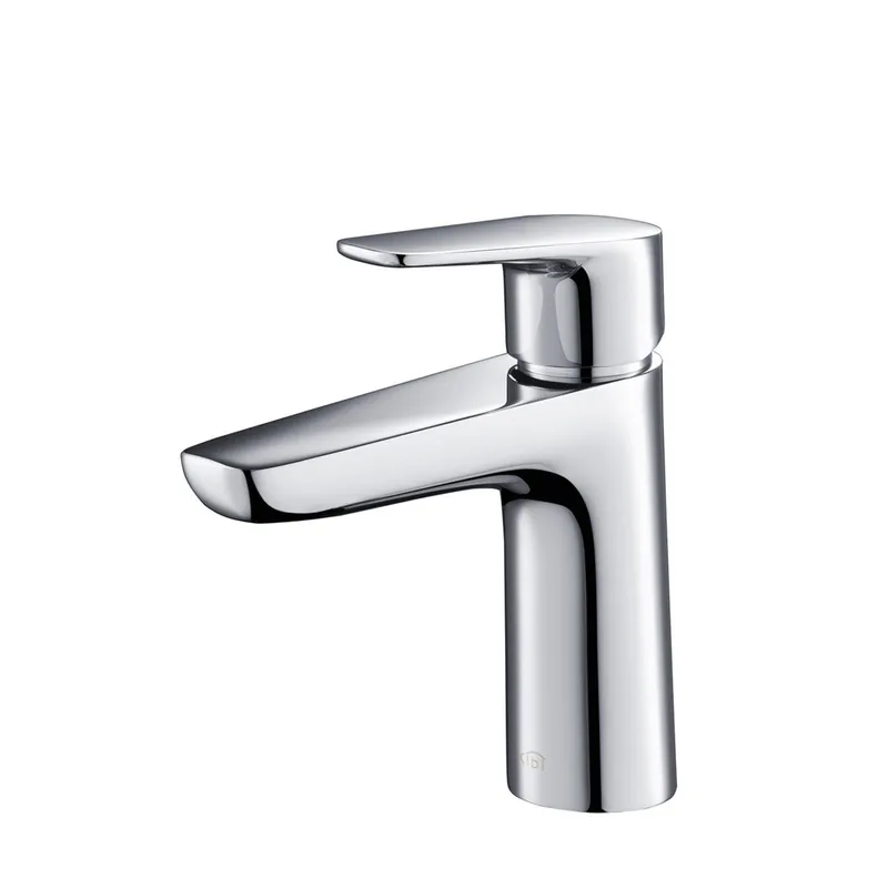 KIBI Harmony Single Handle Chrome Solid Brass Bathroom Sink Faucet Best Price
