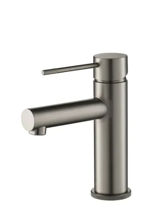 KIBI Circular X Single Handle Titanium Solid Brass Bathroom Vanity Sink Faucet Big Sale