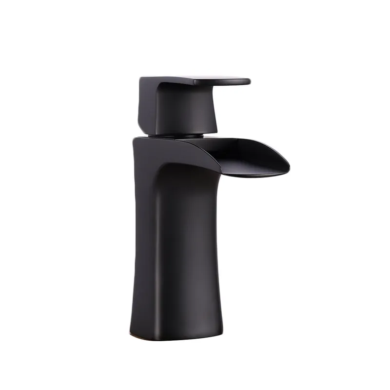 Eviva Lulu Black Single Handle Bathroom Sink Faucet Money Back Guarantee