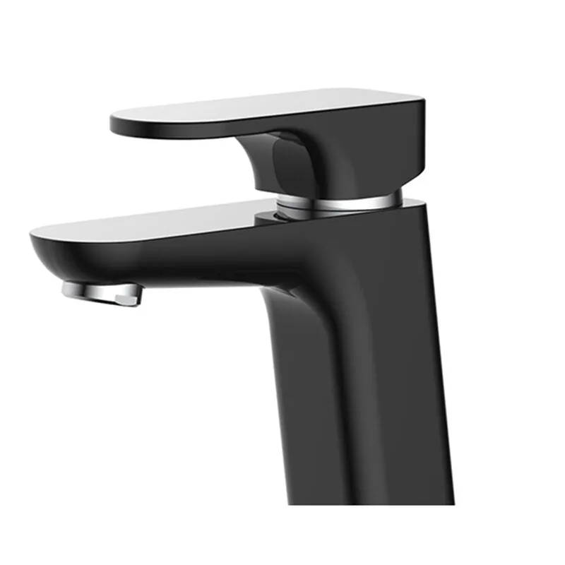 Eviva Sima Matte Black Single Hole Bathroom Sink Faucet Exclusive